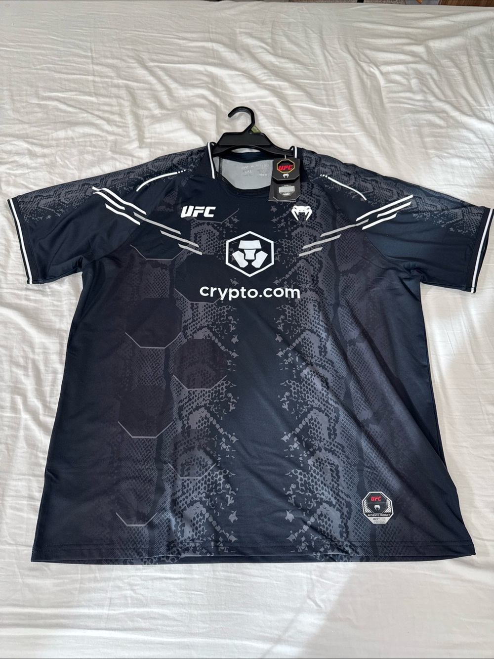 UFC Black Men’s Crypto.com Performance Jersey